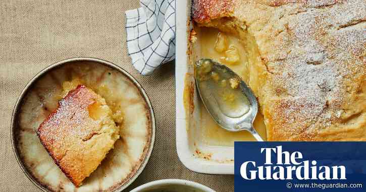 Ravneet Gill’s recipe for self-saucing elderflower and lemon pudding | The sweet spot