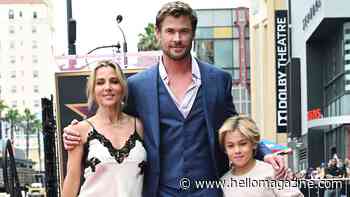 Chris Hemsworth's twin sons look just like their dad in emotional rare appearance