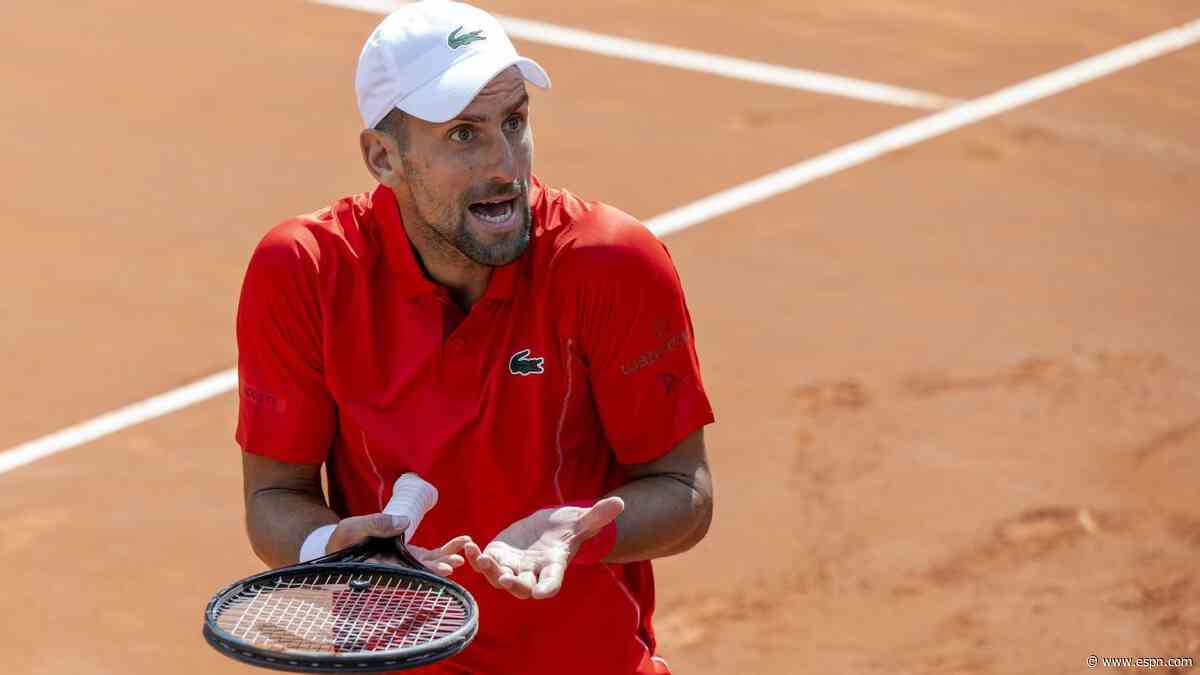 Djokovic loses in Geneva, still without title in '24