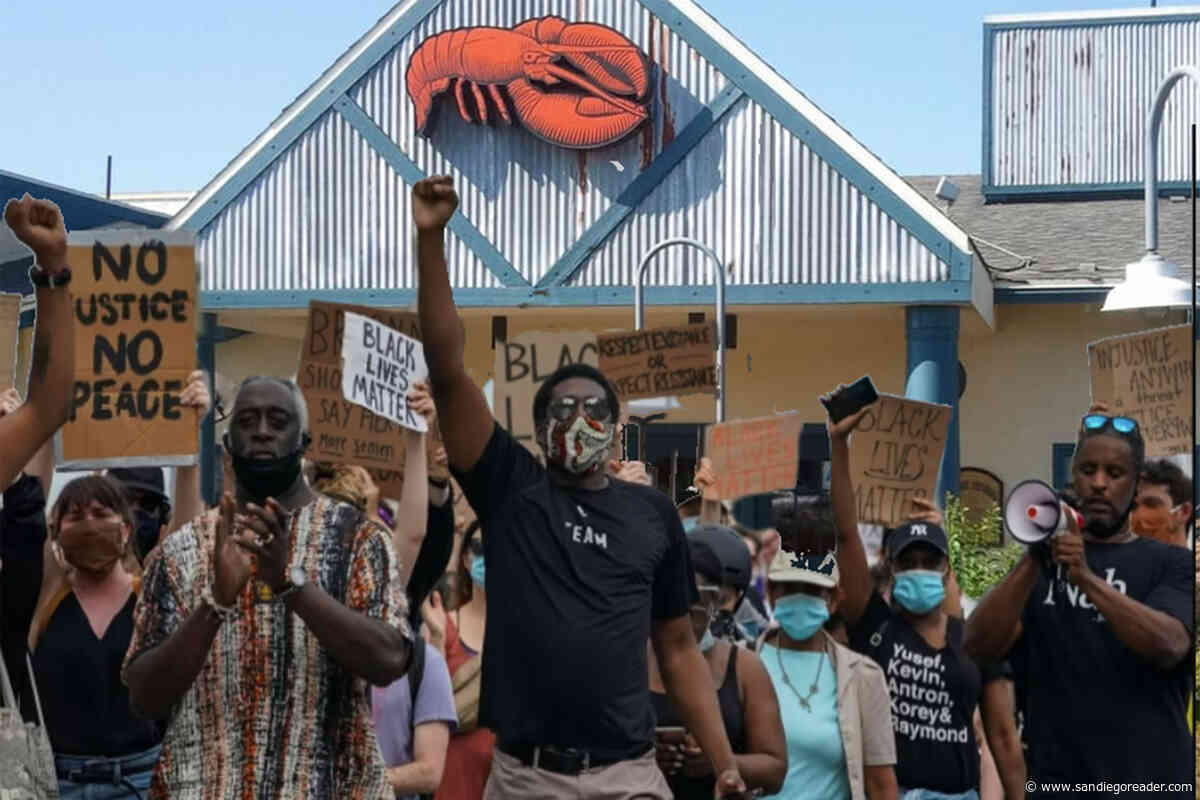 Black Lives Matter protests closure of La Mesa Red Lobster