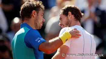 Andy Murray recalls fateful 2017 French Open semi-final against Stan Wawrinka - where he first felt the severe hip pain which almost ended his career - as he prepares to face off with Swiss veteran in the first round
