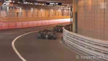 [Video] Piloto de F2 tuvo gran reacción para evitar una tragedia en el túnel de Mónaco