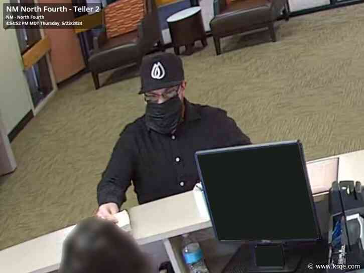 FBI offers reward for 'Tan Pants Bandit' accused of robbing Albuquerque bank