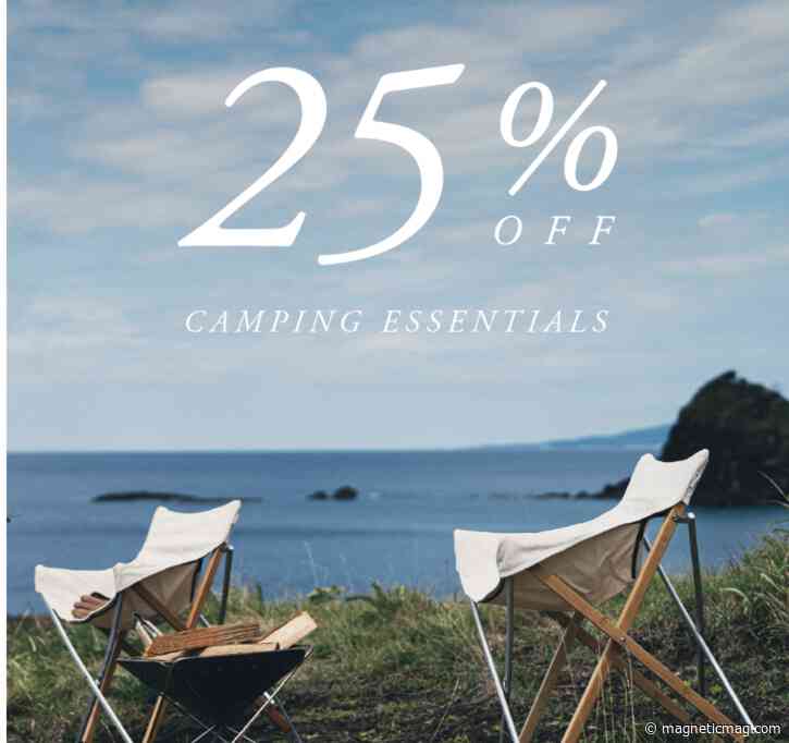 Elevate Your Camping Experience with Snow Peak’s 25% Off Sale on Camping Essentials.
