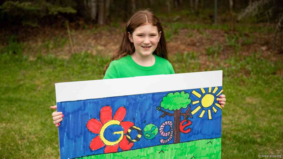 Anchorage 3rd grader wins statewide Doodle for Google art competition