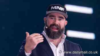 Jason Kelce DEFENDS Harrison Butker over controversial 'homemaker' speech as he claims not enough people talk about importance of family