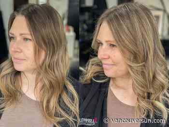 Looking for low-maintenance blond colour? Consider a blended sandy-beige