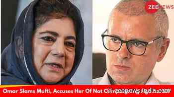 `Why You Didn`t Campaign Against BJP?`: Omar Questions INDIA Bloc Ally PDP`s Prez Mehbooba Mufti