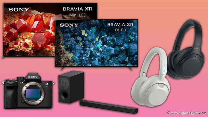 Save Up To 40% On Sony Electronics In Amazon's Memorial Day Sale