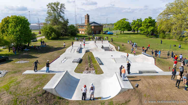 New Skatepark in Pontiac, MI Celebrates Its Grand Opening Alongside The Skatepark Project