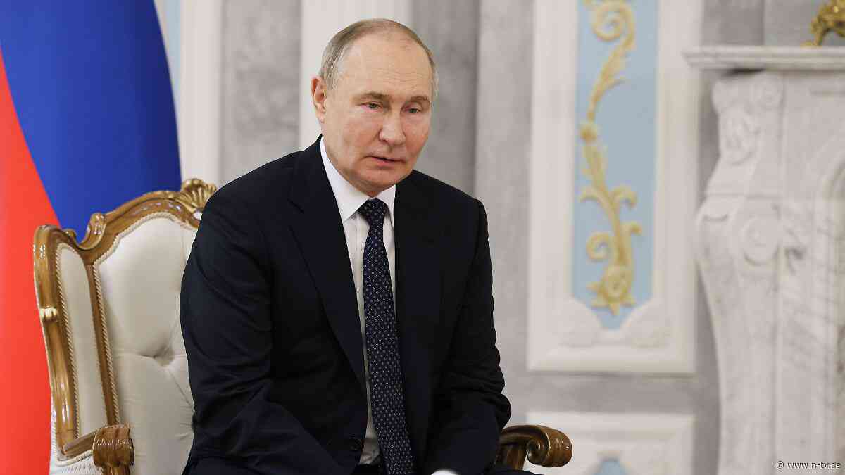 "Realitäten am Boden": Putin stellt Bedingungen für Ukraine-Verhandlungen