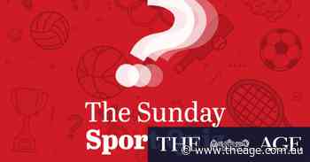 Sunday sport quiz: Heavyweights and the world’s highest-paid athlete