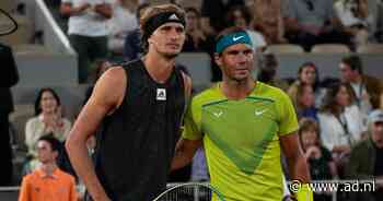 Balende Zverev treft op Roland Garros meteen Nadal: ‘Dacht eerst dat het een grap was’