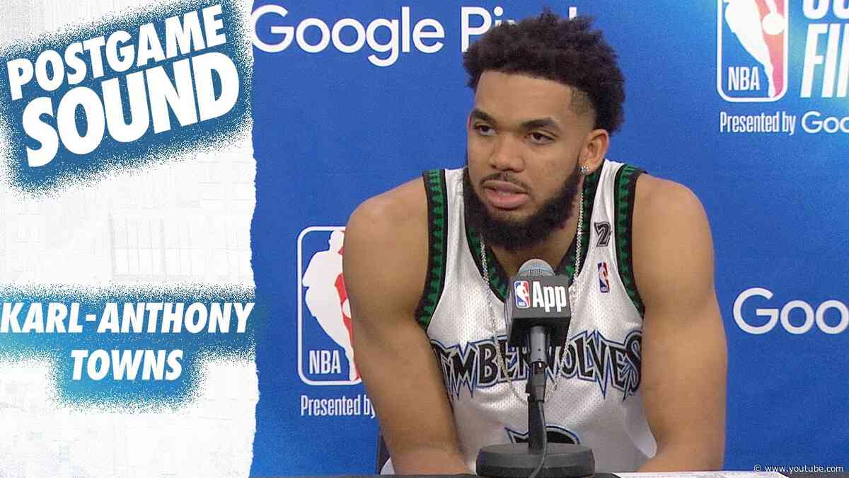 "We Didn't Do Enough Today." | Karl-Anthony Towns Postgame Sound | 5.22.24