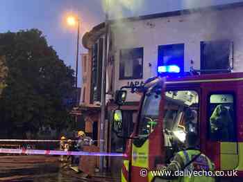 Fire breaks out at Southampton city centre restaurant - live