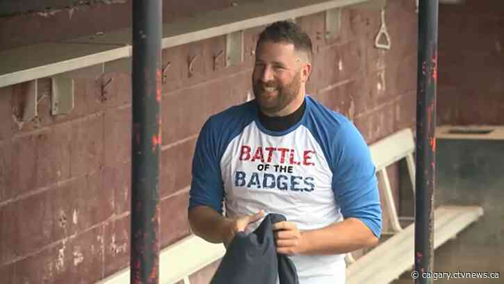 Lethbridge police, fire responders set to square off on the diamond in Battle of the Badges