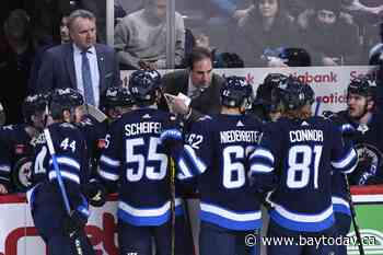 Scott Arniel promoted from associate to head coach of the Winnipeg Jets