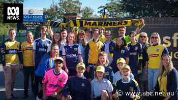 Mariners fans paint town blue and yellow ahead of 'biggest party Gosford's ever seen'