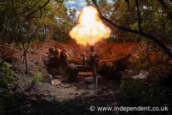 Russia-Ukraine war – live: Putin ‘ready for ceasefire’ on battlefield lines as Russia strikes Kharkiv trains