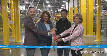 Amazon opens robotics warehouse in Calgary that comes with 1,500 jobs