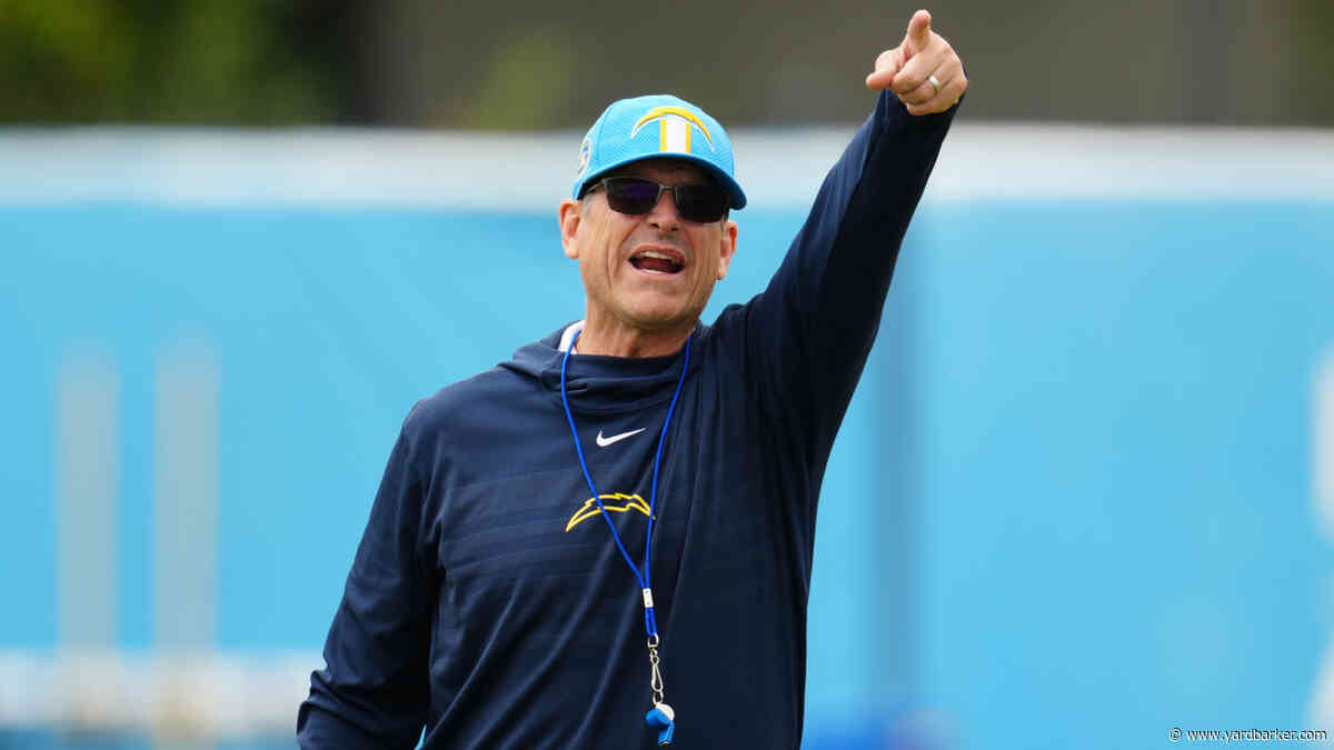 Los Angeles Chargers: NFL Analytics Expert Predicts Jim Harbaugh’s Year-1 Win Total