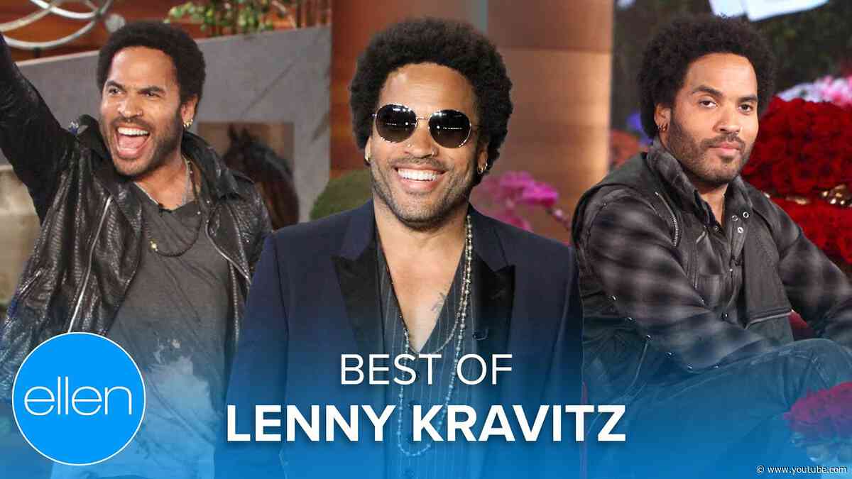 Best of Lenny Kravitz on the 'Ellen' Show