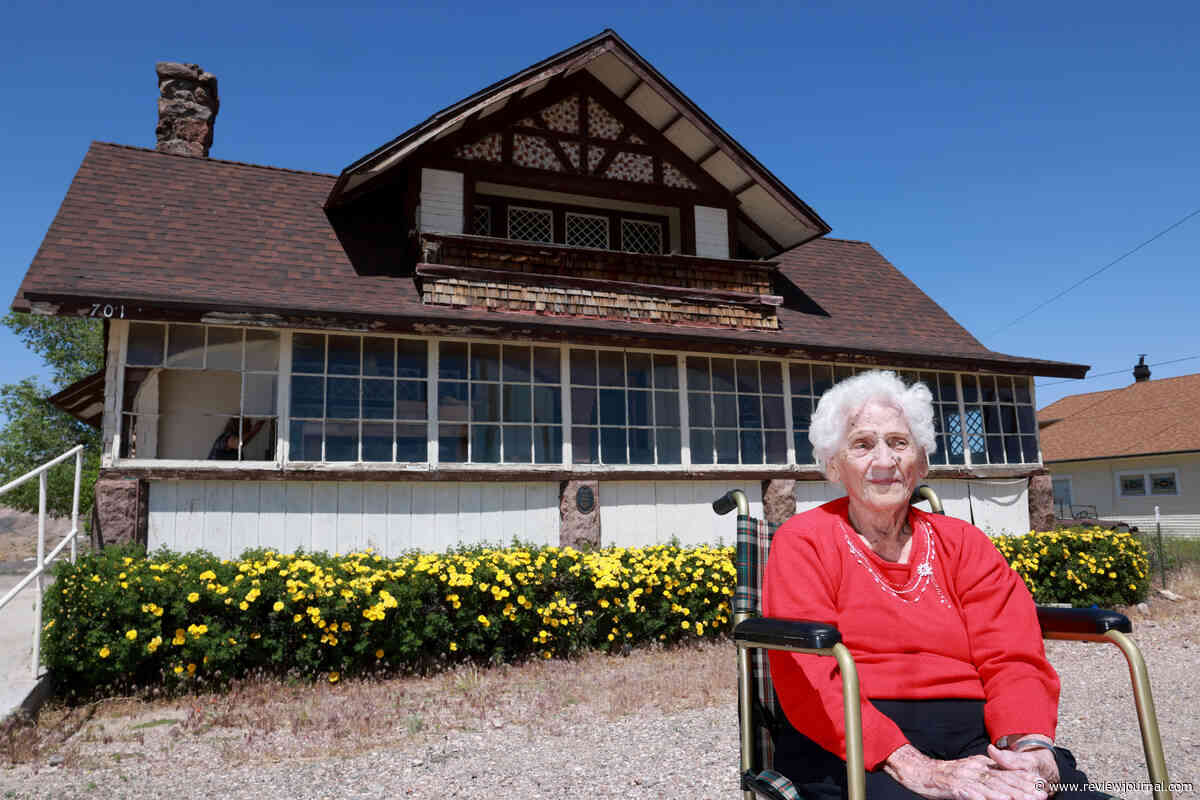 ‘A very nice place to grow up’: Woman, 103, returns home to Nevada town