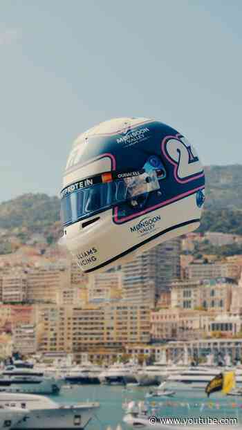 Alex’s Monaco Helmet! 🇲🇨