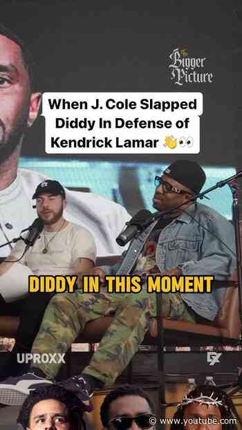 When J. Cole Slapped Diddy To Defend Kendrick Lamar 🤯👀