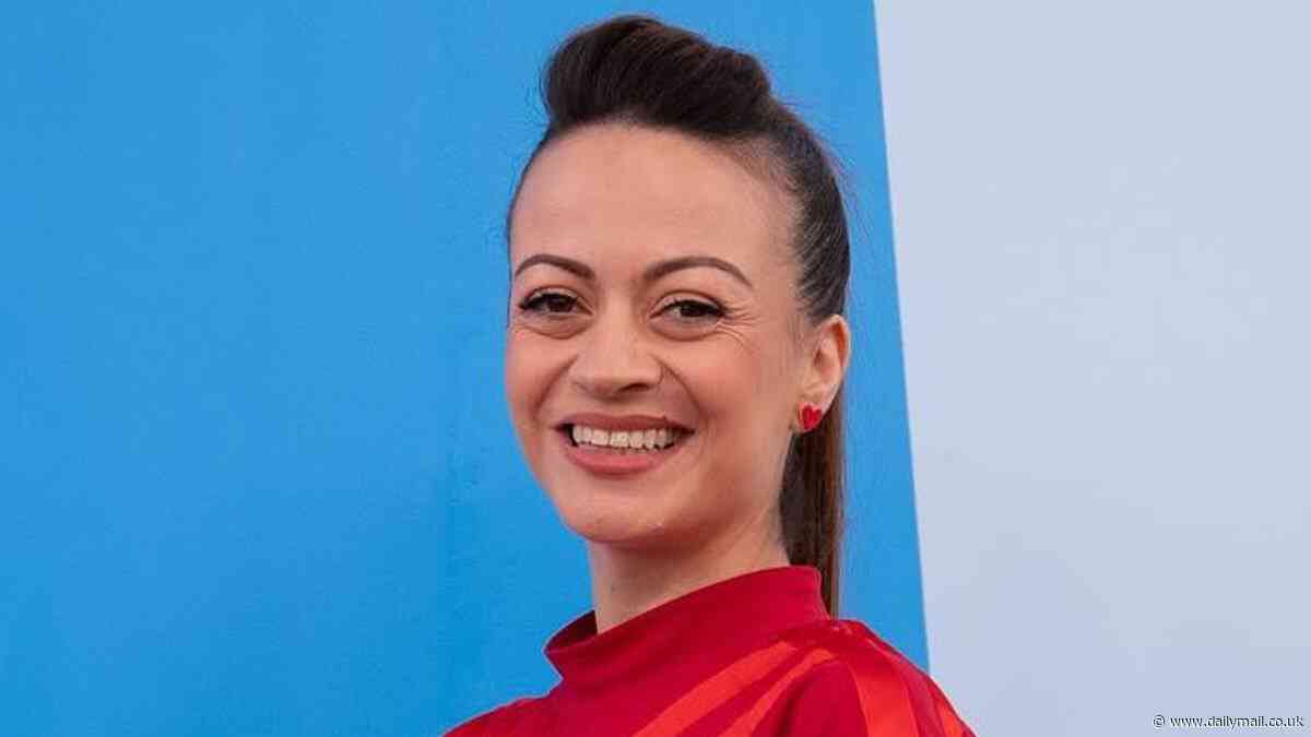 Pregnant Red Wiggle Caterina Mete heads on maternity leave as she counts down the days until welcoming her twin baby girls