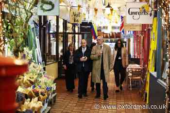 Minister praises Oxford Covered Market traders during visit