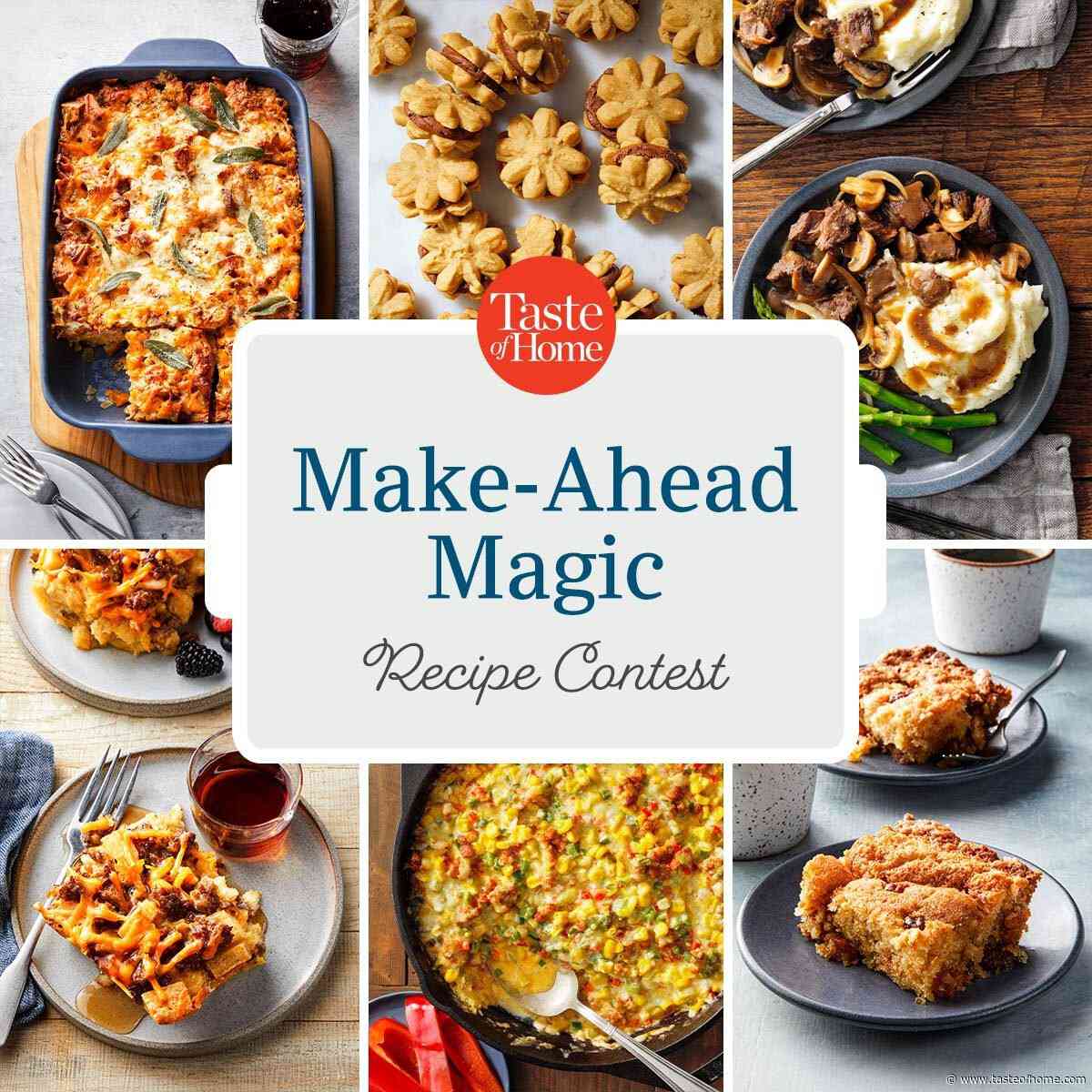 Presenting the Winners from Our Make-Ahead Magic Recipe Contest