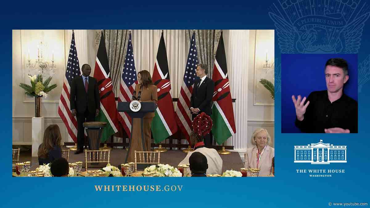 Vice President Harris and Secretary Blinken Hosts a Luncheon in Honor of President Ruto