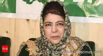 Lok Sabha elections: PDP president, Anantnag candidate Mehbooba Mufti stages protest, claims 'party workers unlawfully detained'