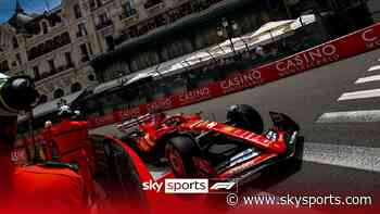 Ferrari unleash speed as Verstappen hits wall - Monaco practice highlights