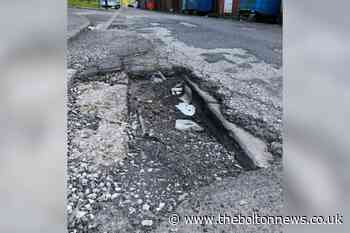 Tonge Fold resident's frustration over potholes in area