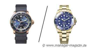 Luxus-Uhren-Duell: Taucheruhren von Rolex und Blancpain im Vergleich