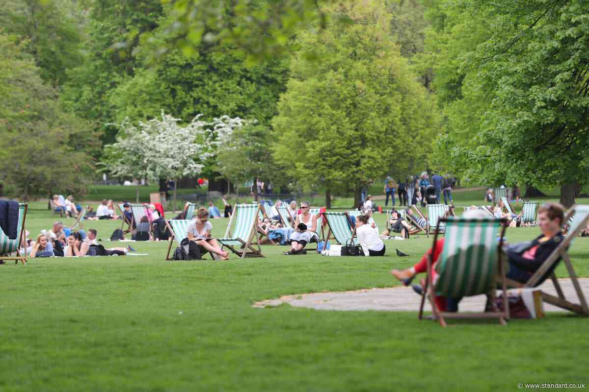 Weather: London to sizzle this May bank holiday weekend with 21C temperatures predicted