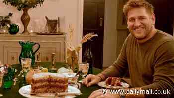 Celebrity chef Curtis Stone reveals his baking hack for staying calm while making cakes: 'It's weird isn't it?'