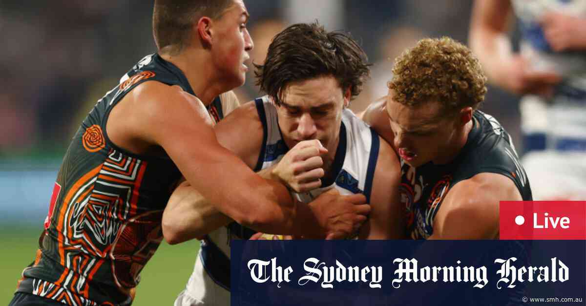 AFL 2024 round 11 LIVE updates: Giants grow lead but Cats try to rally as Cameron kicks goal; Blues beat Suns