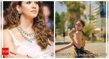 Nayanthara reacts to Aditi's Gaja Gamini walk