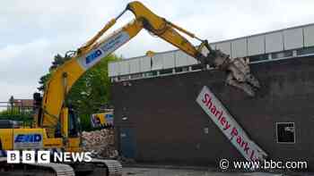 Demolition of 'dated' leisure centre begins
