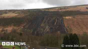 Tylorstown coal tip landslide safety works restart