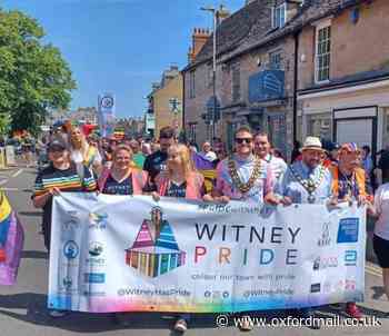 Witney pride parade's road closure today (May 25)