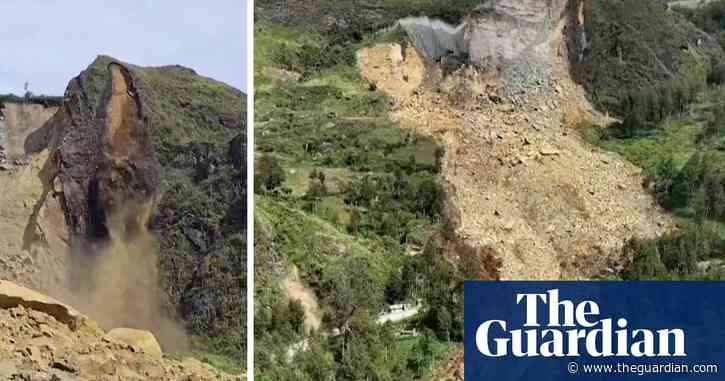 Hundreds killed after landslide flattens remote Papua New Guinea village – video