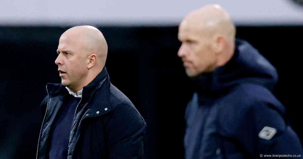 Erik ten Hag makes Arne Slot claim and explains how Liverpool are 'better' than Manchester United