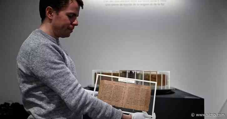 An ancient manuscript up for sale gives a glimpse into the history of early Christianity