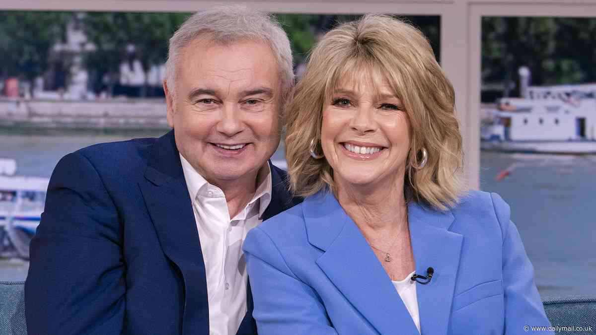 Eamonn Holmes and Ruth Langsford SPLIT: TV's golden couple in the process of divorcing after 14 years of marriage after work commitments 'took them in different directions'