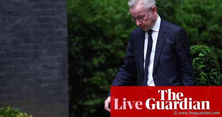 Minister defends loss of high-profile Tory MPs after Gove joins exodus – UK politics live