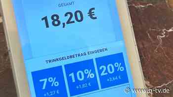 "Tipflation" in Deutschland: So werden Sie zu höherem Trinkgeld genötigt